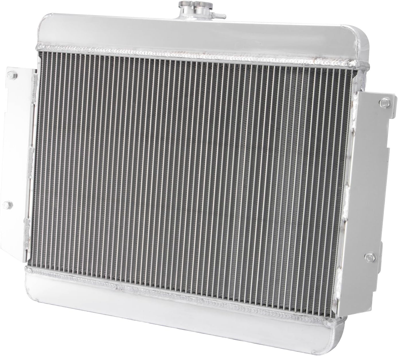3 Row Radiator Shroud Fan Fit 69-70 Chevy Impala/Caprice/Bel Air Kingswood CC345 1969 1970 Aluminum Radiators Radiador