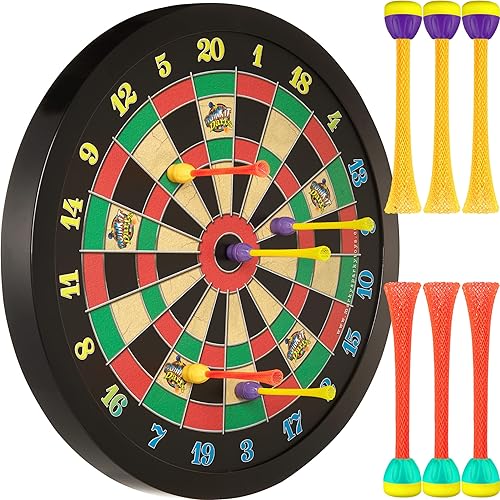 Doinkit Darts - Magnetic Dart Board - 3 Premium Designs - Kid Safe Durable Doinkit Magnetic Darts - Fun Indoor Wall Game for Boys and Girls or Adult