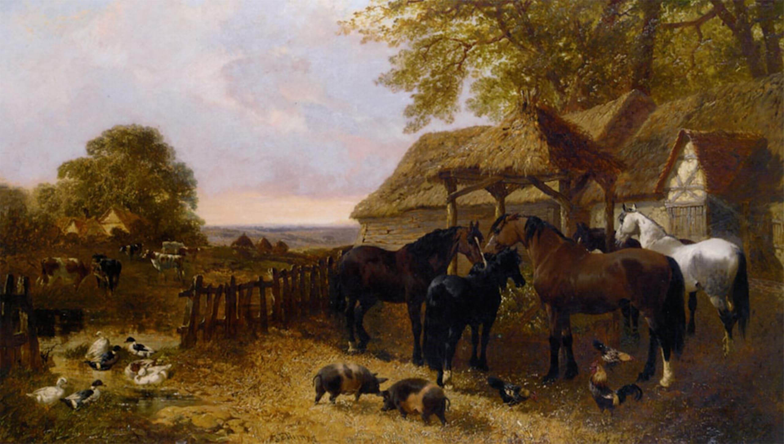 Pintura de lienzo vintage para renovar las paredes vacías del dormitorio con arte 5