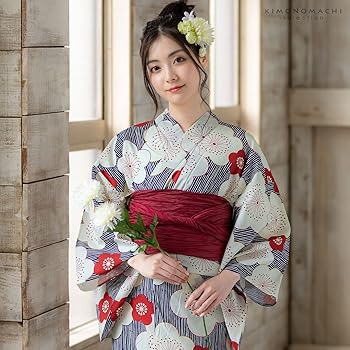 お仕立て上がり 浴衣 綿紅梅 うめ お仕立て上がり 浴衣 綿紅梅 うめ