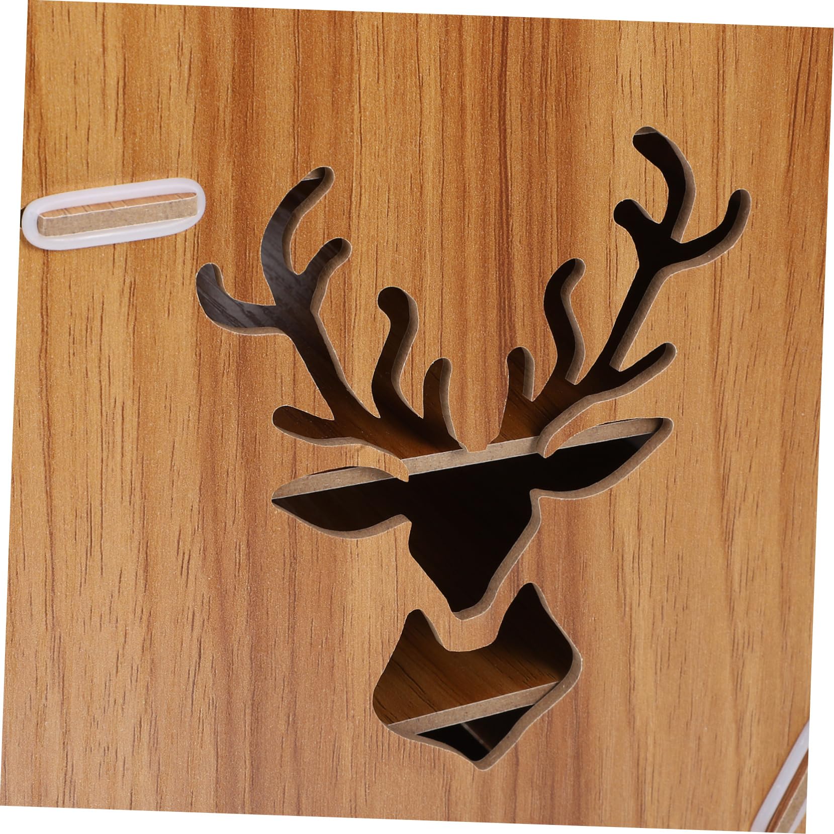VILLCASE Organiseur De Courrier De Bureau Organiseur De Dossiers Accessoire De Bureau Boîte De Rangement en Bois Robuste