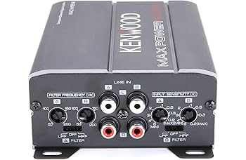 Kenwood 2156568 Kac-M1804 Compact 4-Channel Amplifier