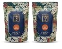 Dabri Ginger Tulsi Green Tea 200gm Combo |Pack of 2 X 100gm Each Pouch|Natural Flavoured Long Leaf Tea |Pure & Refreshing |Rich in Antioxidants |Immunity Booster |Relieves Cough, Cold & Indigestion gallery image