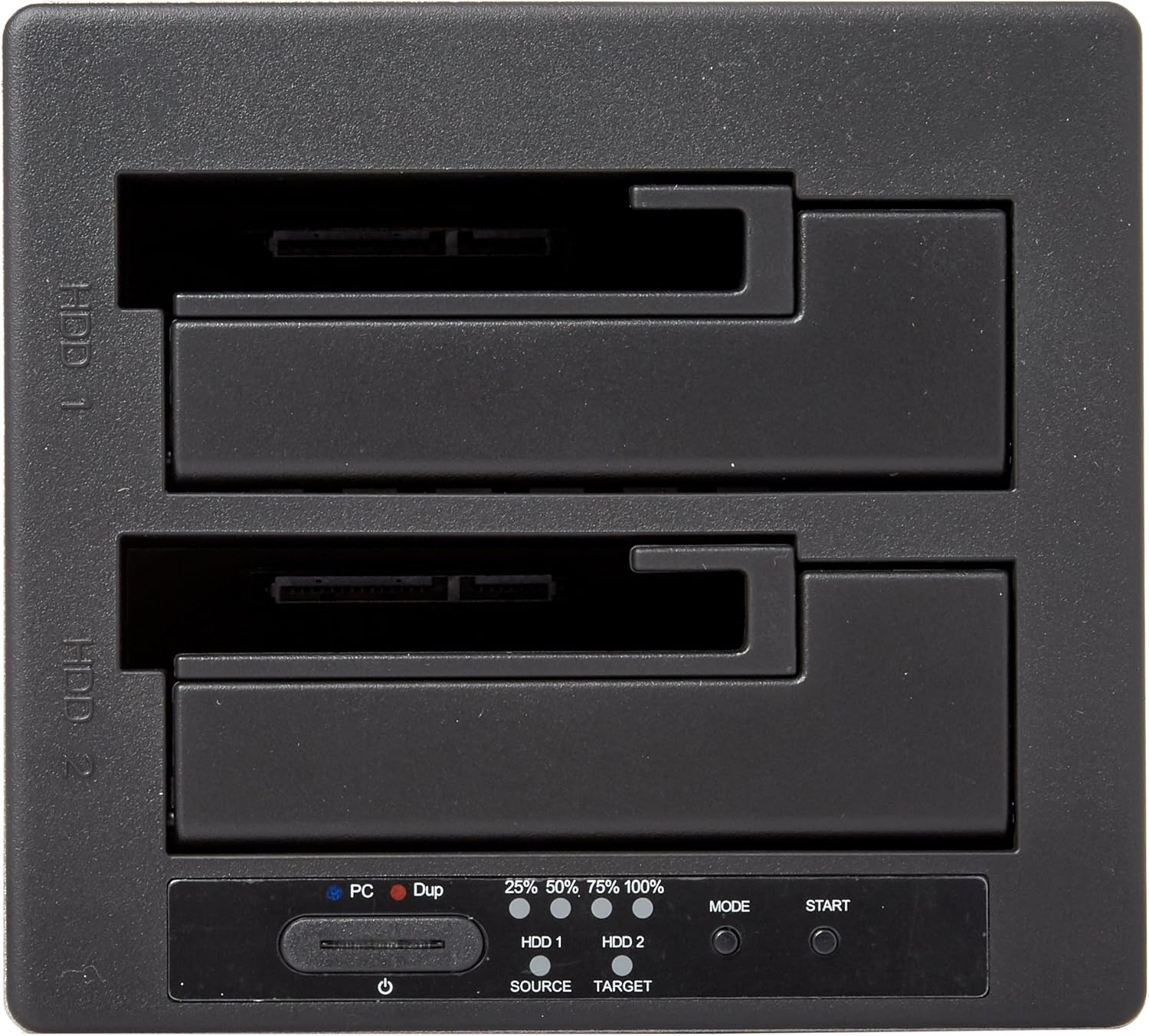 SilverStone Technology 3.5" and 2.5" External Hard Drive Dock with USB 3.1 Type- C Gen 2, Supports Offline Clone and JBOD modes with Hot-Swap TS12C