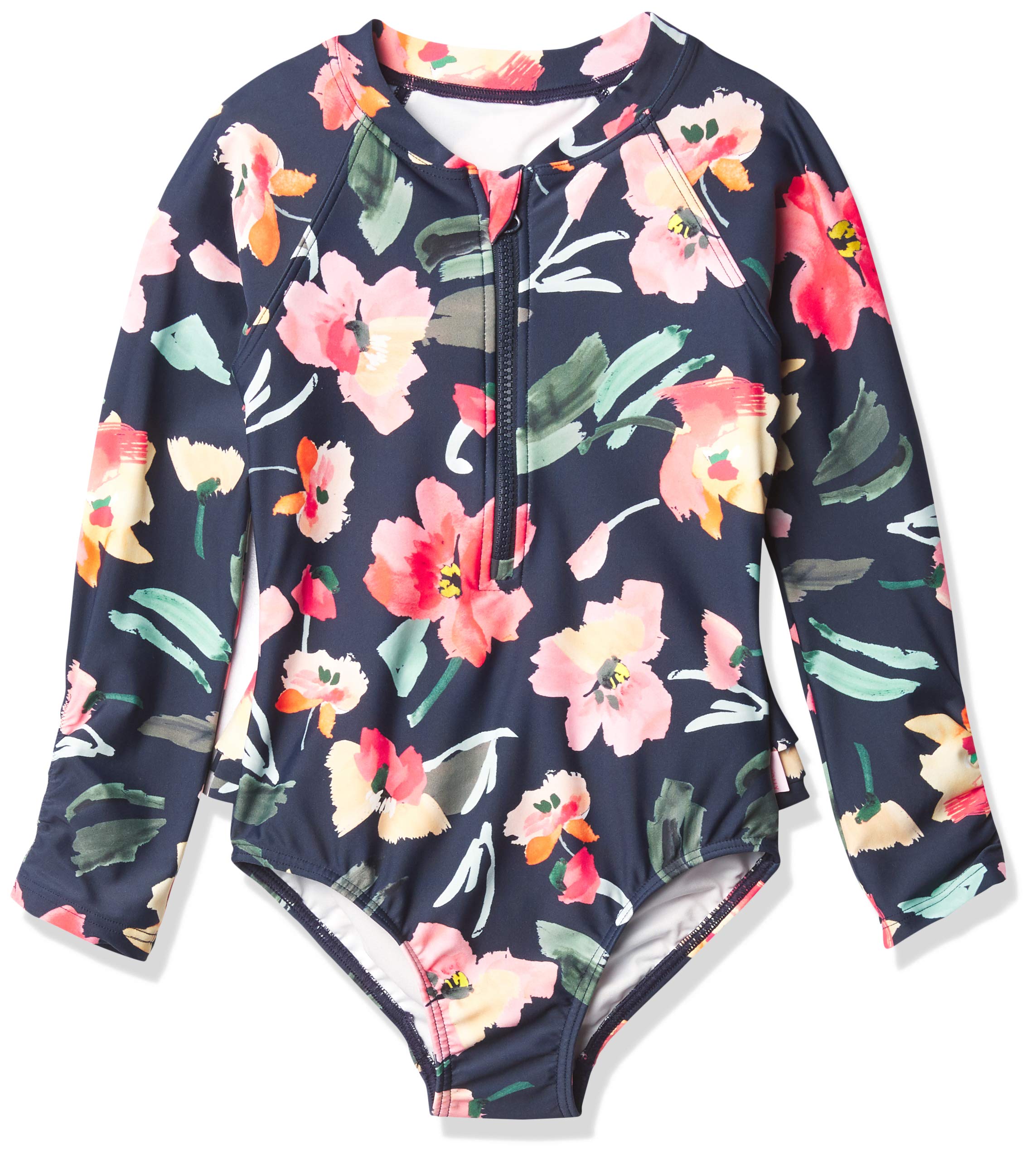 Girls' Long Sleeve One Piece Swimsuit