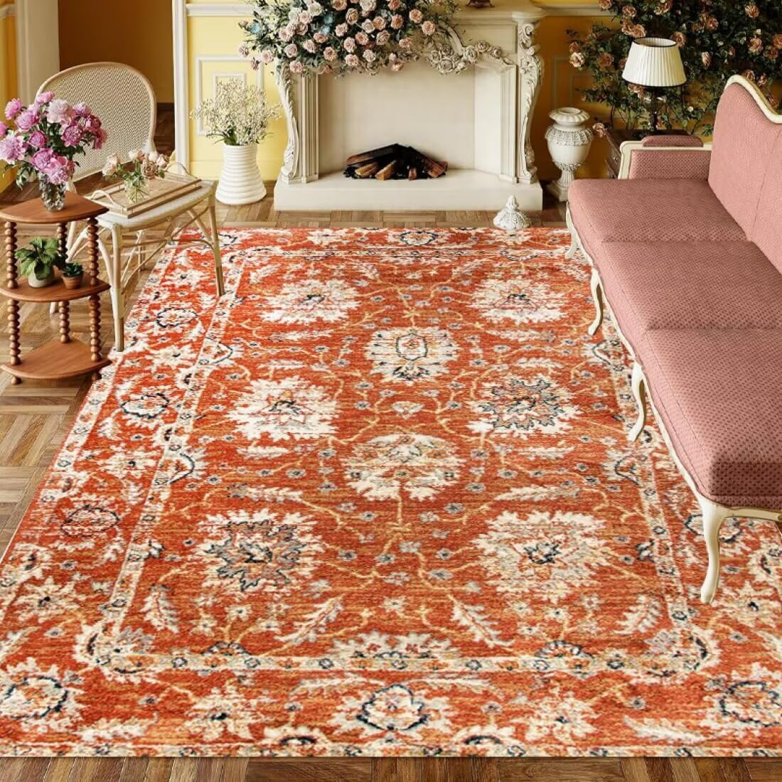 Tapis d'extérieur 160x230cm pour décoration de table de jardin