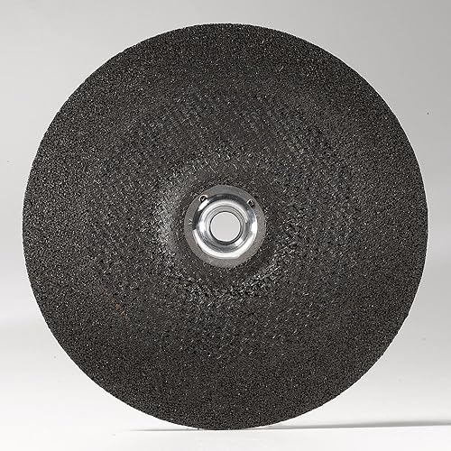 Miniatura 58 de 620190 Muela abrasiva de uso general tipo 27 para metales ferrosos, 9 "x 1/4" x 5/8"-11 (paquete de 10) a24s (10),a24u (10),A24s (15),A24s (20),A24S