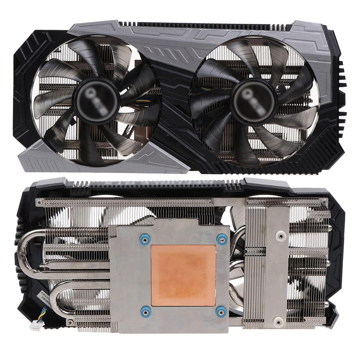 2PCS GF10012H12SPA Graphics Card Cooling VGA Cooler Fan 4Pin 12V for RTX 2060
