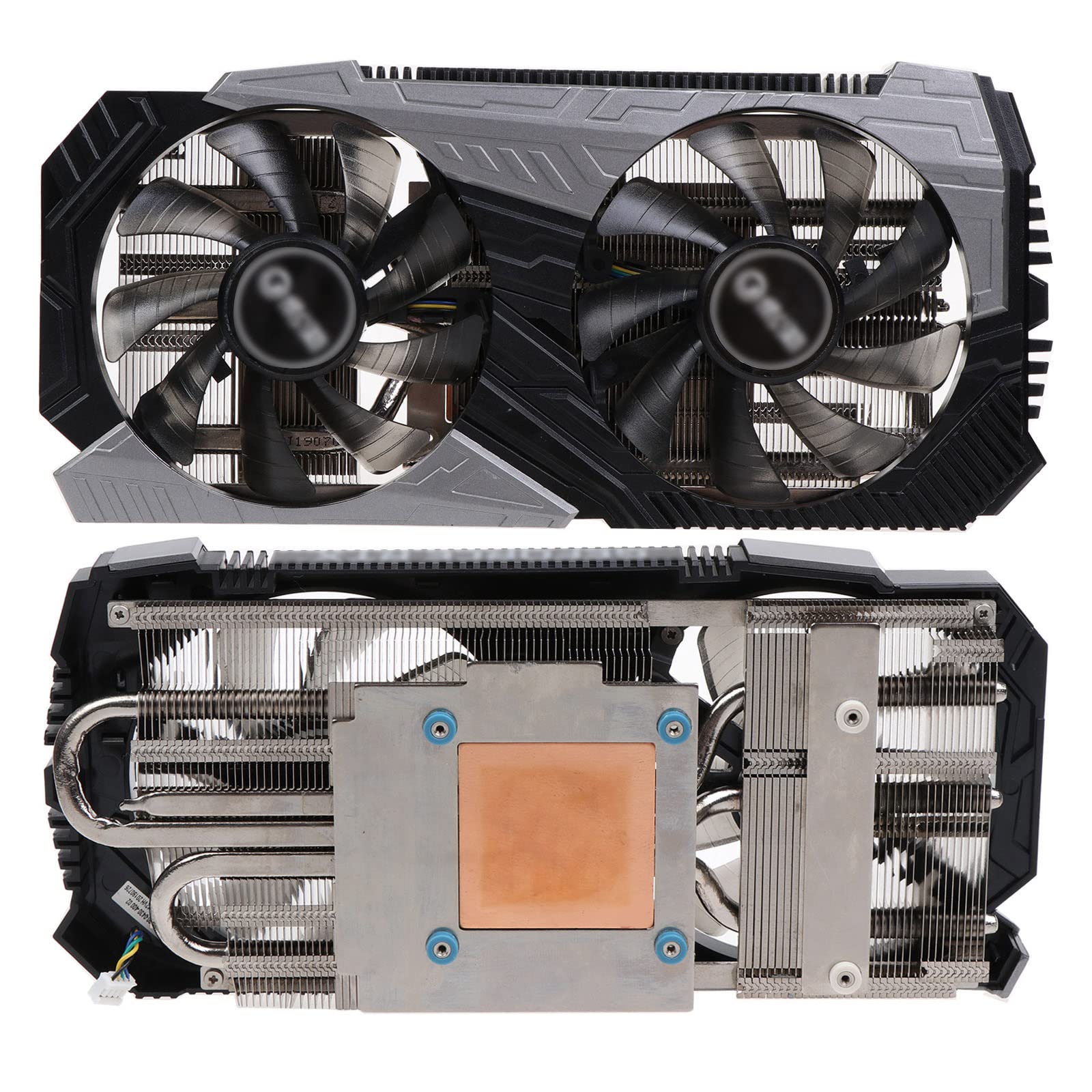 GF10012H12SPA - Ventilador de refrigeración para tarjeta gráfica VGA de 4 pines 12 V para RTX 2060, 2 unidades