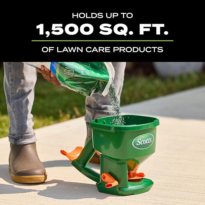 Esparcidor Manual Scotts Whirl para Semillas y Fertilizantes miniatura 4