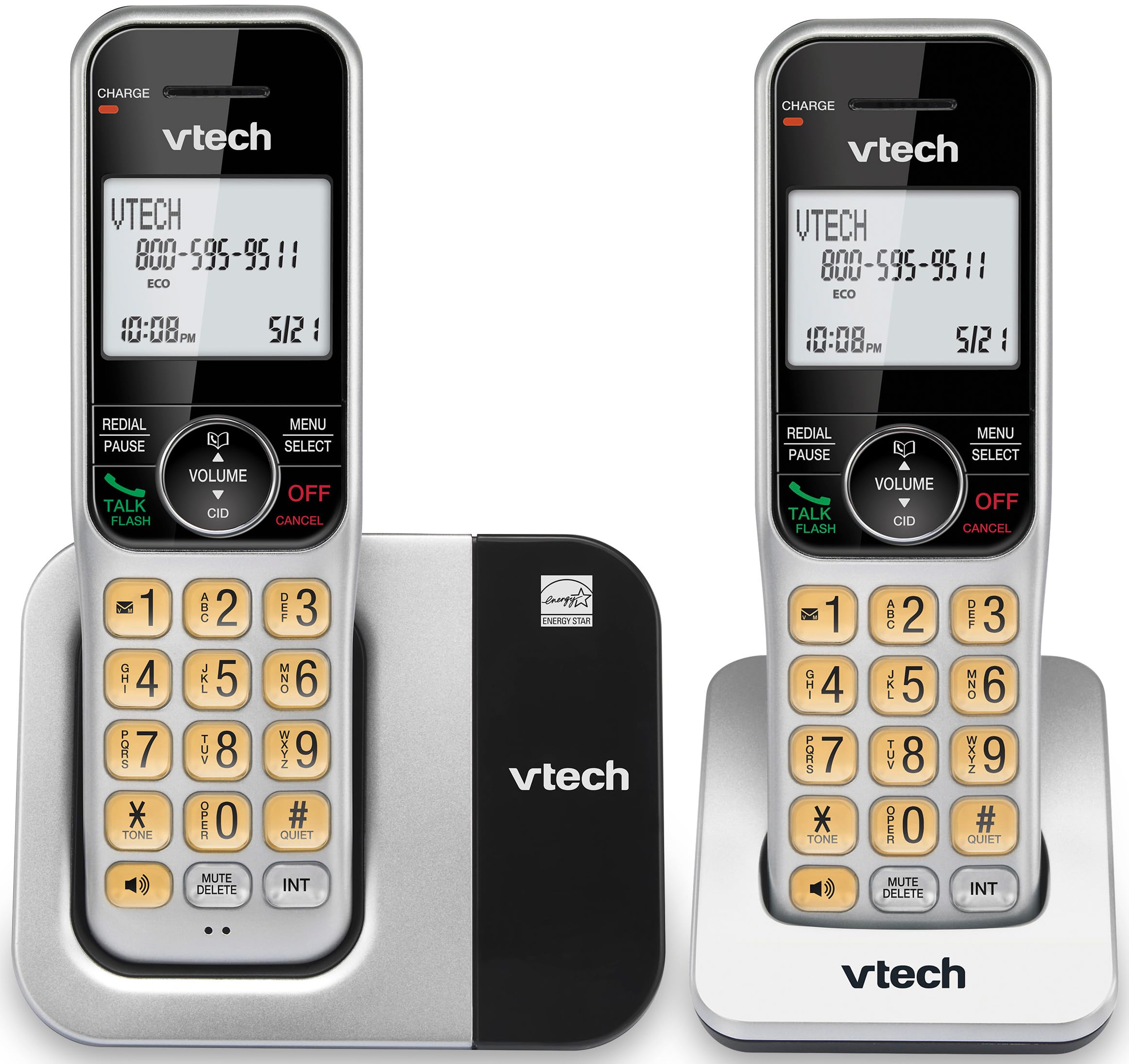 Expandable 2-Handset DECT 6.0 Cordless Phone with Call Block by VTech-image-19