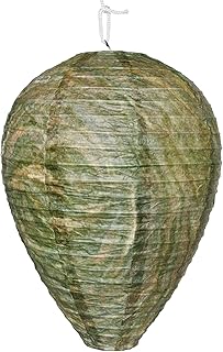 FMI Brands Inc. Original Get Lost Wasp Natural and Safe Non-Toxic Hanging Wasp Deterrent - for Wasps Hornets Yellowjackets, 2-Pack Effective Eco-Friendly Decoy Repellent