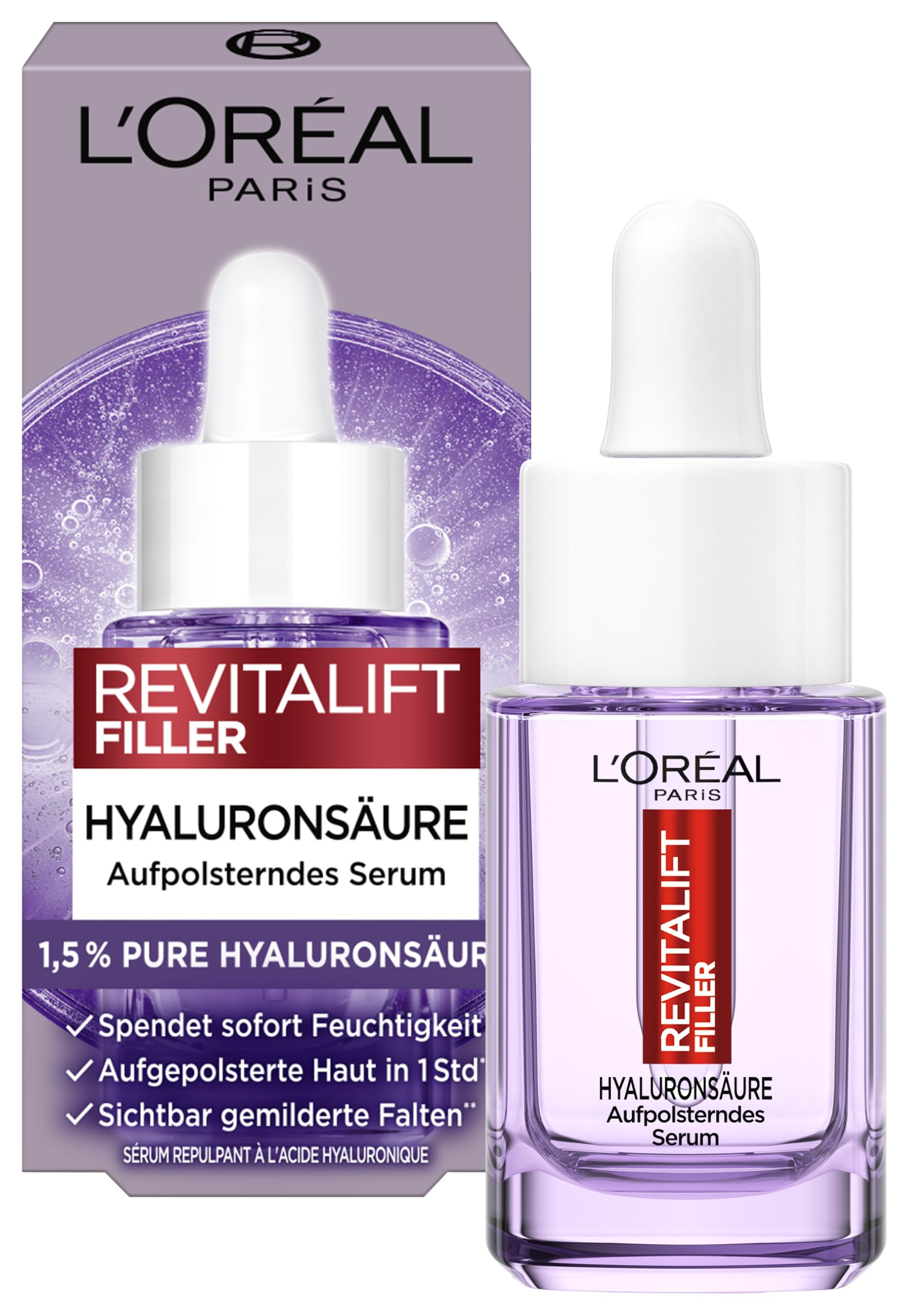L’Oréal Paris Revitalift Filler Anti-Age Serum – Anti-Age Serum, 15 ml