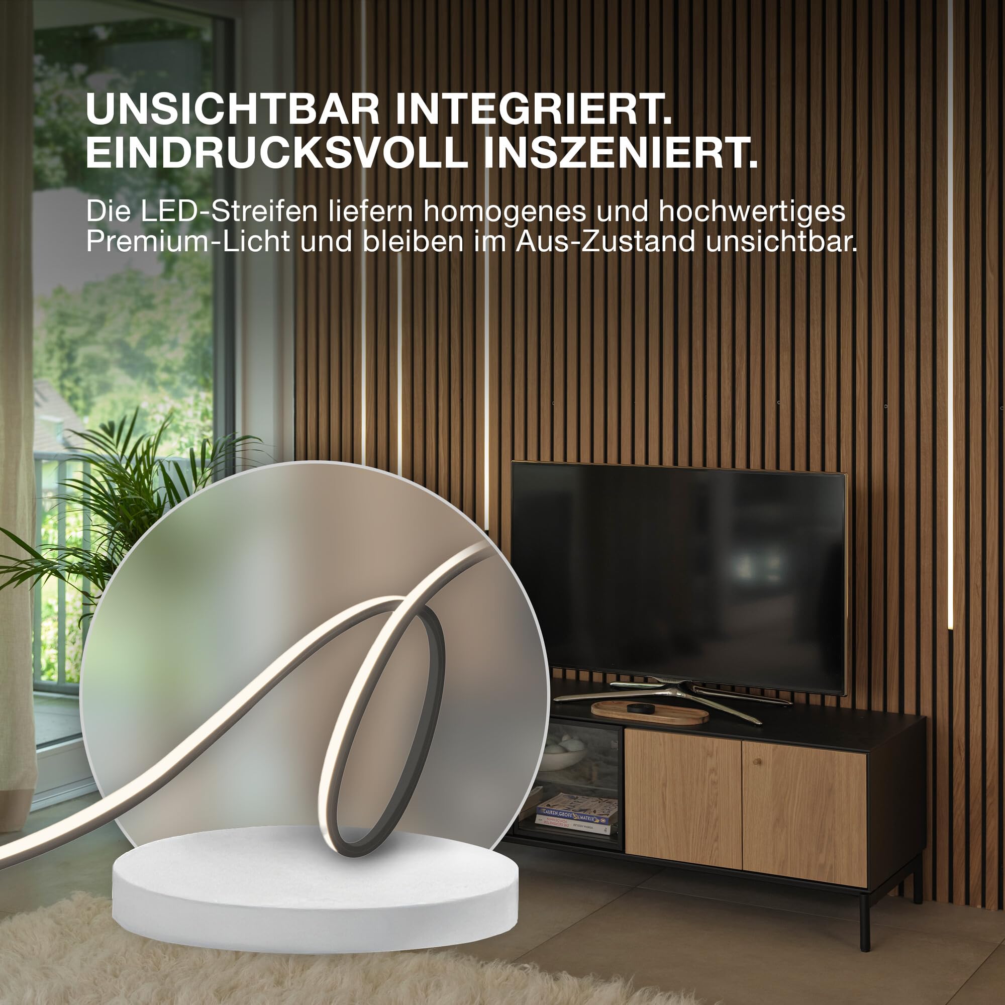 Osram FLEX ACOUSTIC BLACK 2.6M H10MM 830 RC
