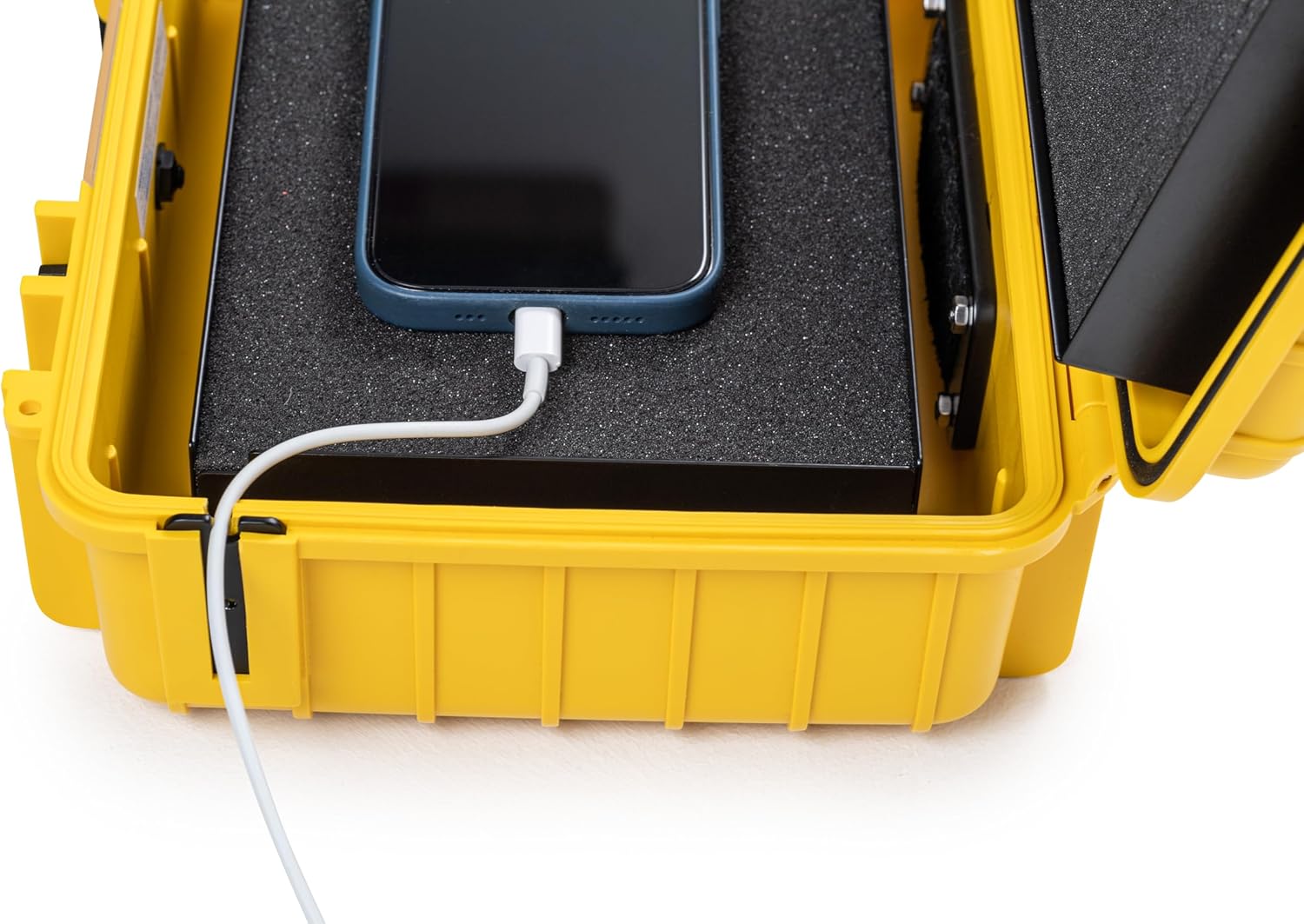 B&W International B&W Battery Case 908.08 Yellow for Lithium-Ion Batteries, Yellow, 27 x 22 x 11 cm, Battery.case 908.08, Yellow, 27 x 22 x 11 cm, battery.case 908.08
