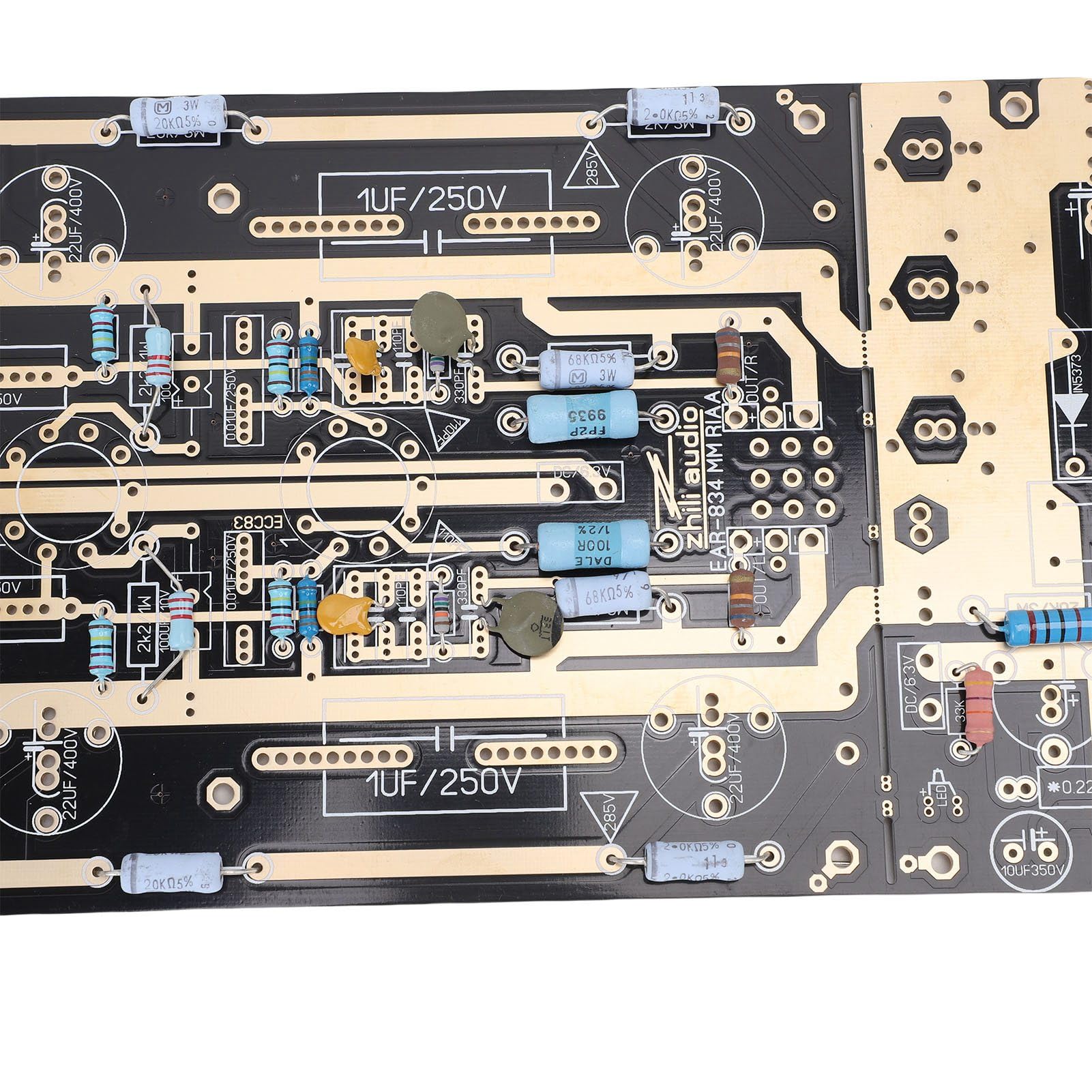 Cuifati Placa de Circuito de Amplificador de Fonógrafo, Placa de Circuito de Reproducción de Discos PCB para Sonido HiFi de Gama Alta