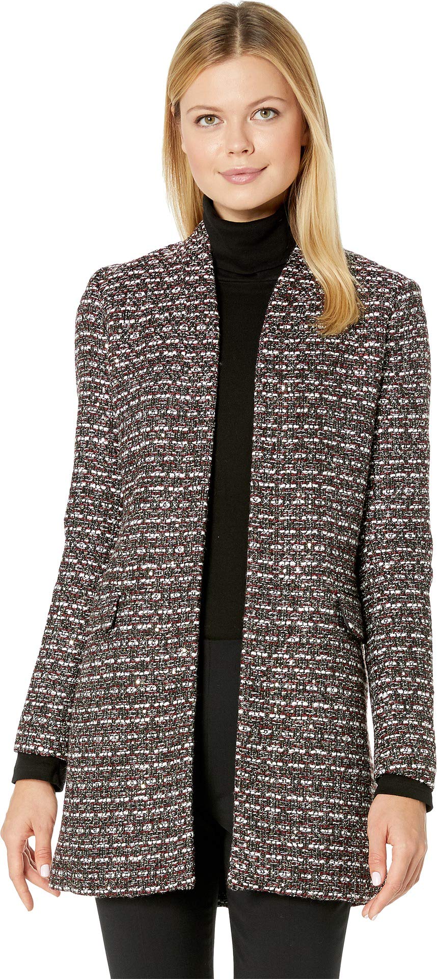 Calvin Klein womens Novelty Open JacketBlazer