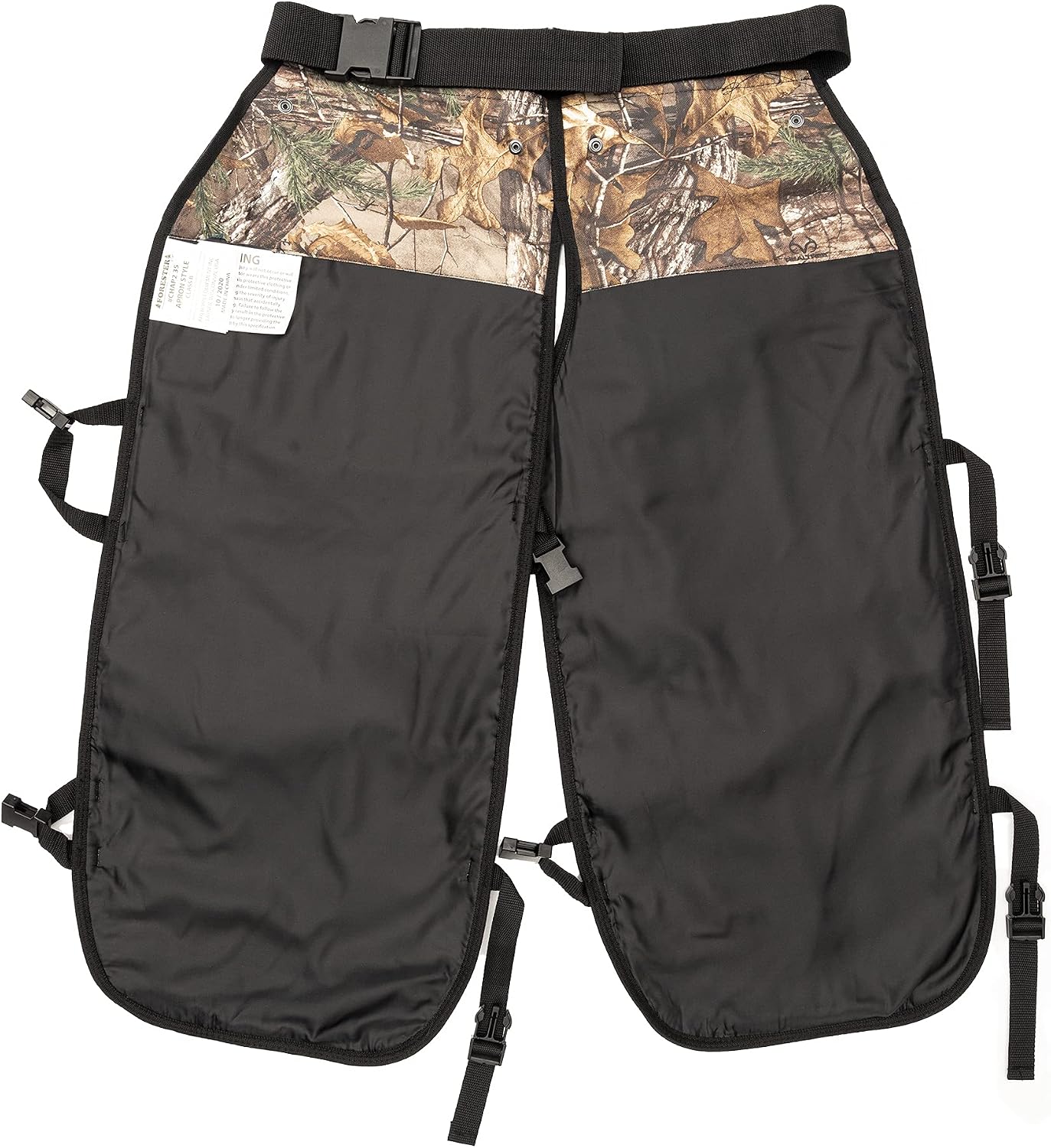 Buy 2 get 3 FORESTER Chainsaw Safety Chaps (Short 35, Real Tree Camo)