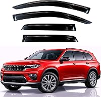 Vista 176 de KPY Moldura deflectora de viento con protección contra la lluvia compatible con GMC Terrain 2018-2023, 4 unidades, para ventana lateral, autoadhesiva