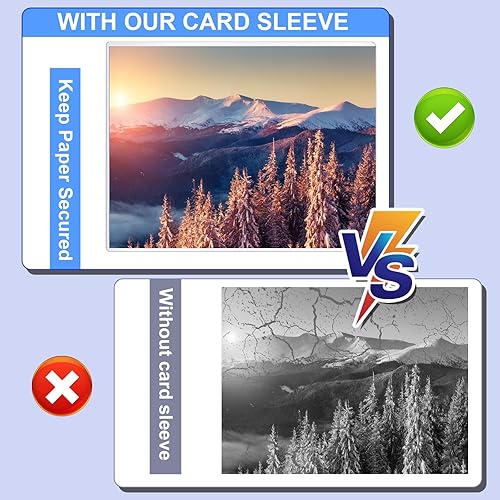 Miniatura 3 de Sherr 2 protectores rígidos de 18 x 24 pulgadas para impresión, protectores de hojas de plástico duro transparente para póster, para proteger la