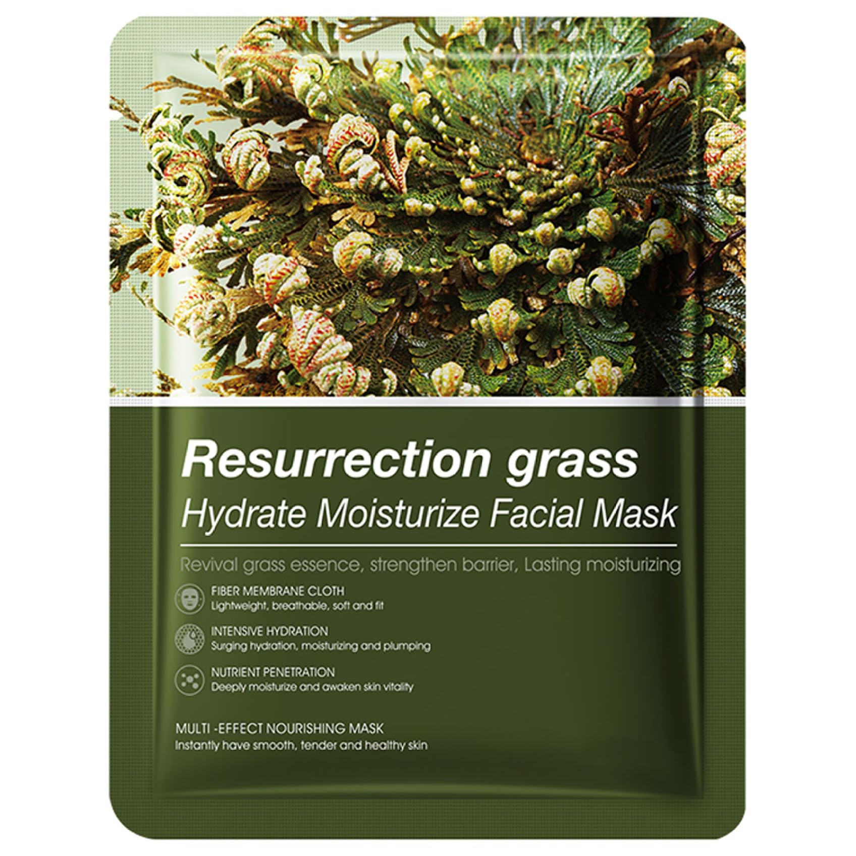 Hydrating Facial Mask Sheet Set of 5 Moisturizing Face Mask for Smooth and Supple Skin Refreshing Self Care