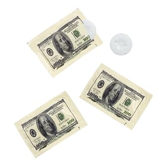 Candy Envy - Money Mints - 100 Pack, 2 Mints Per Pack - Spearmint Flavored, Individually Wrapped