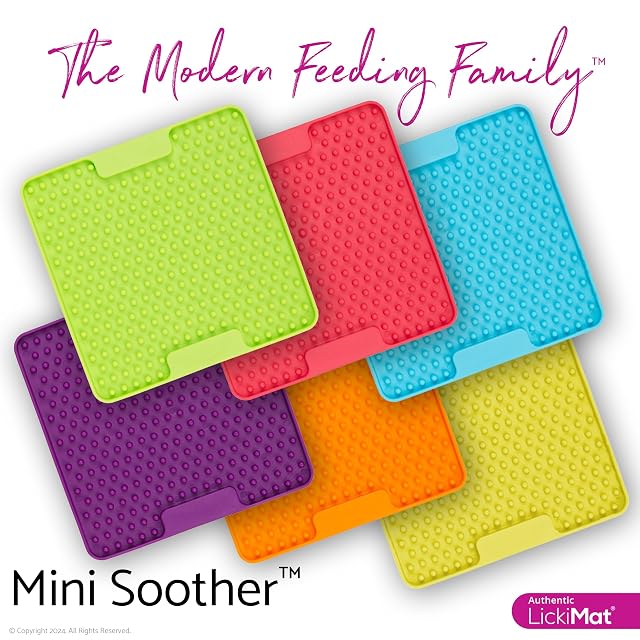 Foto 6 de 6 de LickiMat Cat Mini Classic - Alimentación moderna para toda la familia felina, alimentación lenta, reduce…