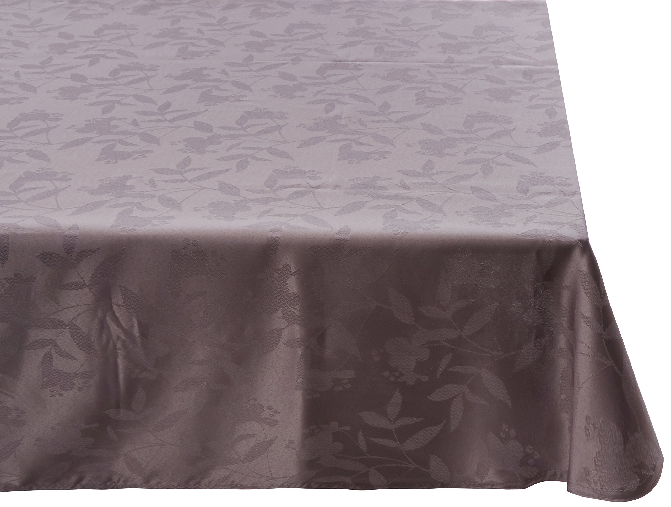 Nappe en Tissu Ovale 180X240 cm Ombra Gris Fonce