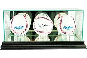 MLB Triple Baseball Glass Display Case