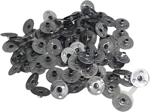Pestañas de soporte de mecha de vela, 500 unidades, pestañas de metal para mecha de velas, soporte de hierro, base de mecha de vela para cera de