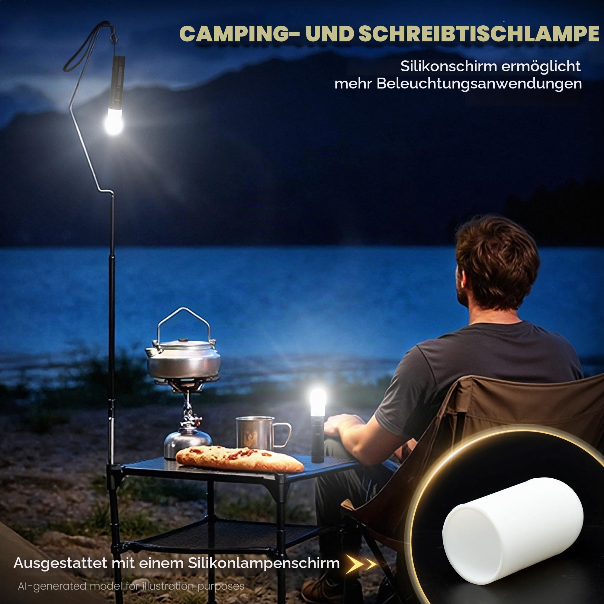 DARKBEAM Taschenlampe Klein Sehr Hell Hohe Lumens, Mini Stark Taschenlampen