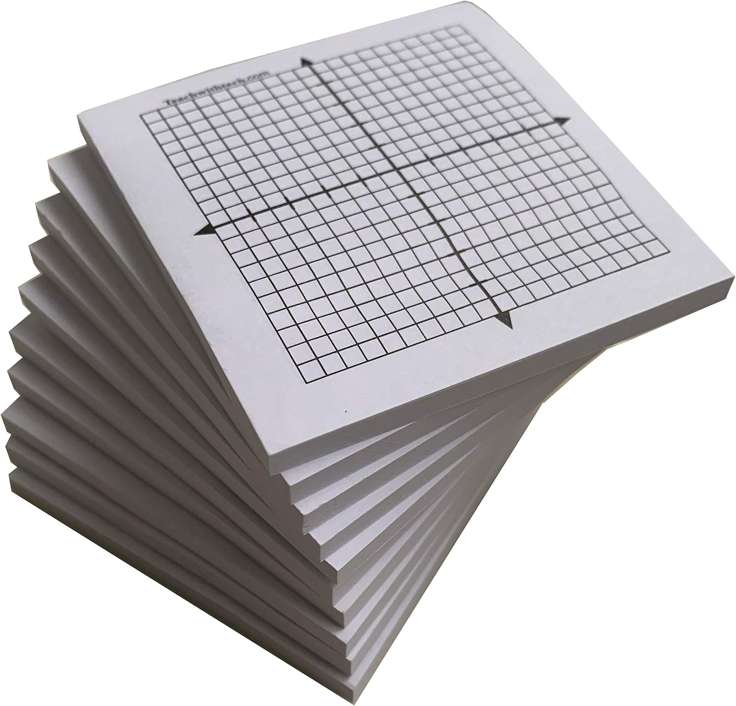 Sticky Note Mini Graph Pads 5 Count 50 Sheets Per Pad Graph Paper Sticky Notes