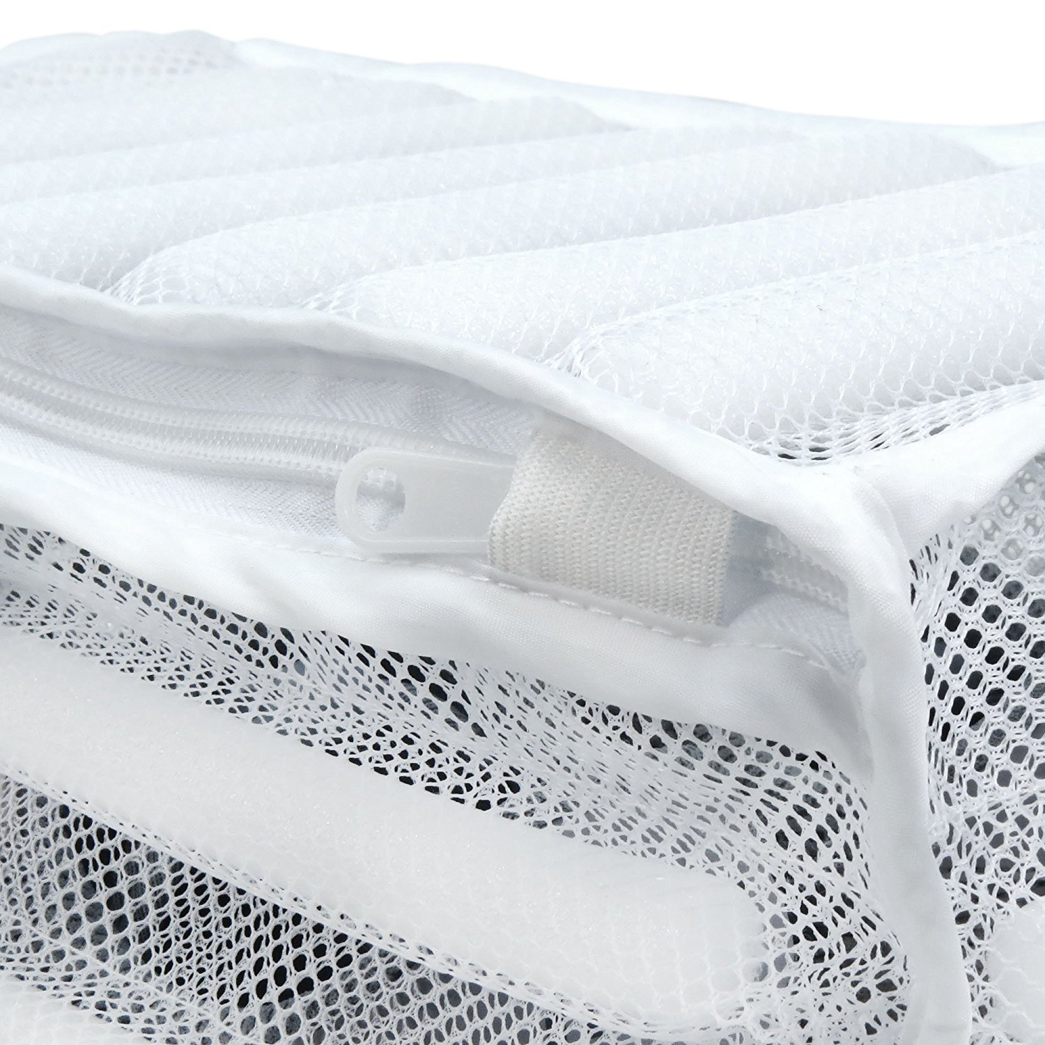 Hangerworld Sacco Salvabiancheria In Rete Per Lavatrice - 60x45 Cm, Zip Resistente, Proteggi Capi Delicati E Calzini