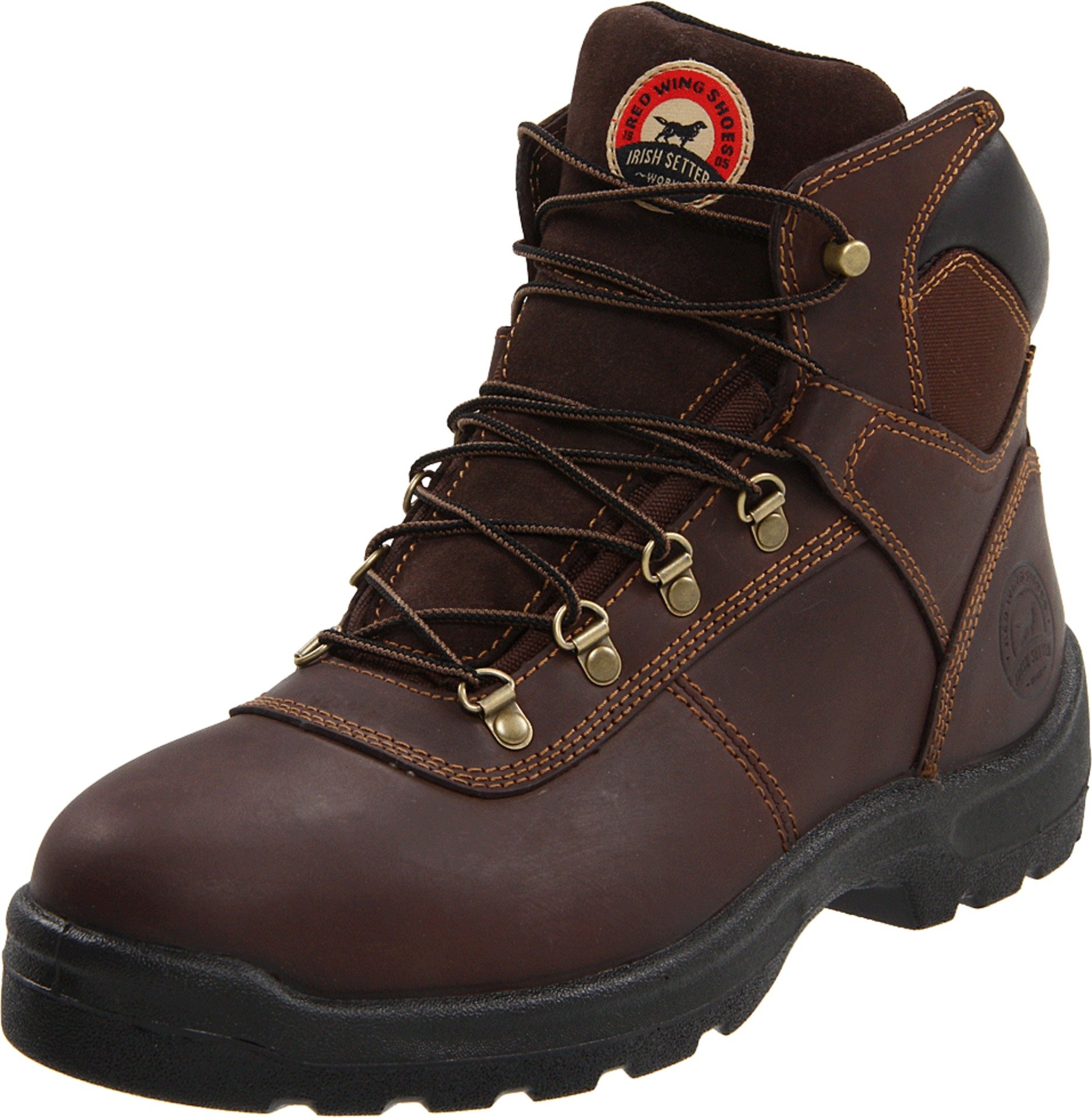 Irish Setter Men's Ely 6" 83607 Work Boot, Brown, 10.5 D (M)
