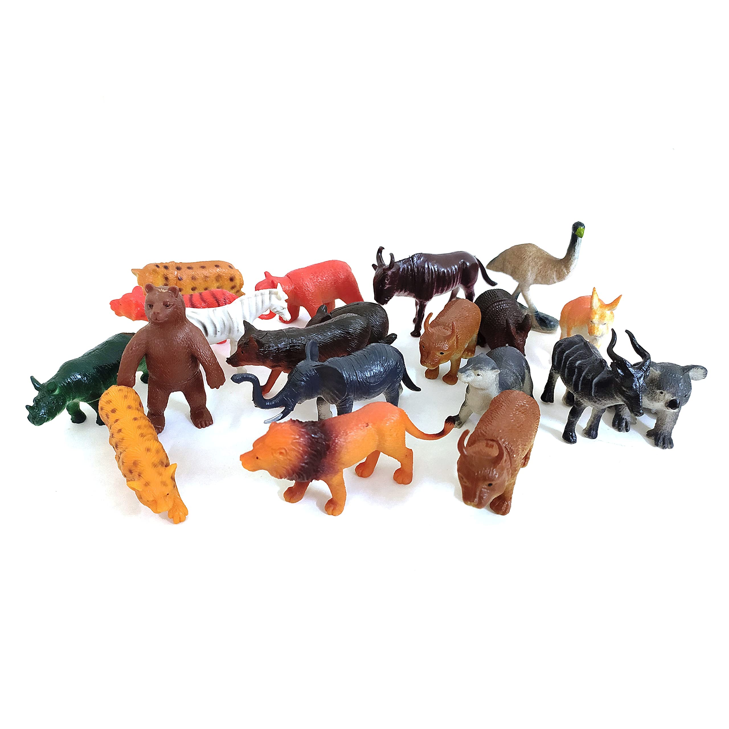 Buy KOKEE TOYS 20 Psc Natural World Wildlife Jungle Realistic