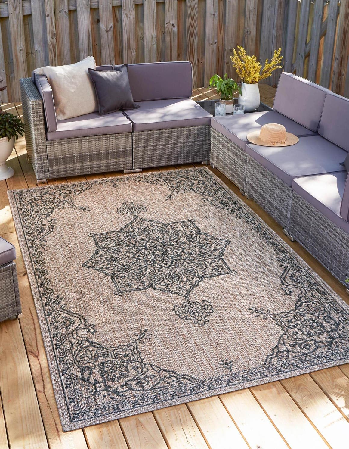 Unique Loom Outdoor Traditional Colle...