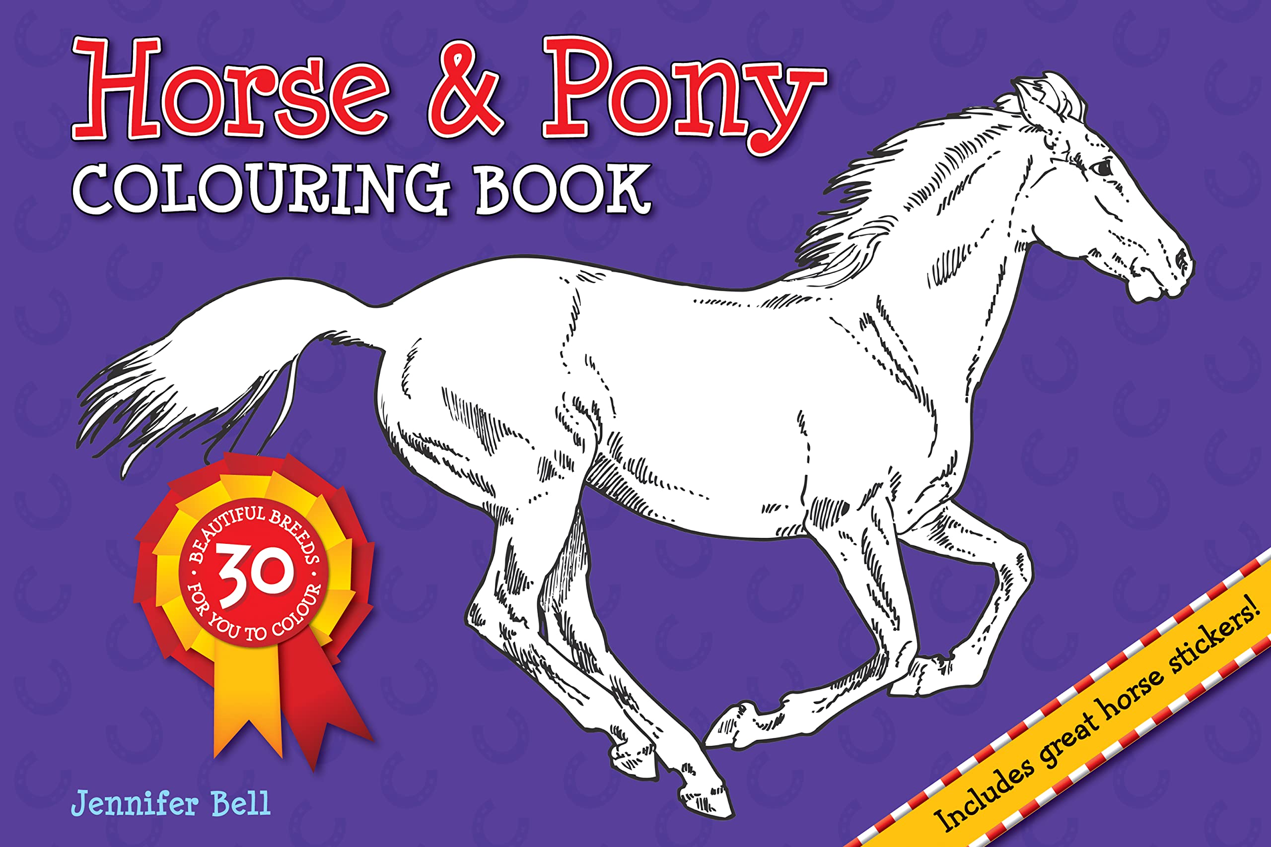 Horse and Pony Colouring Pad (Colouring Book)