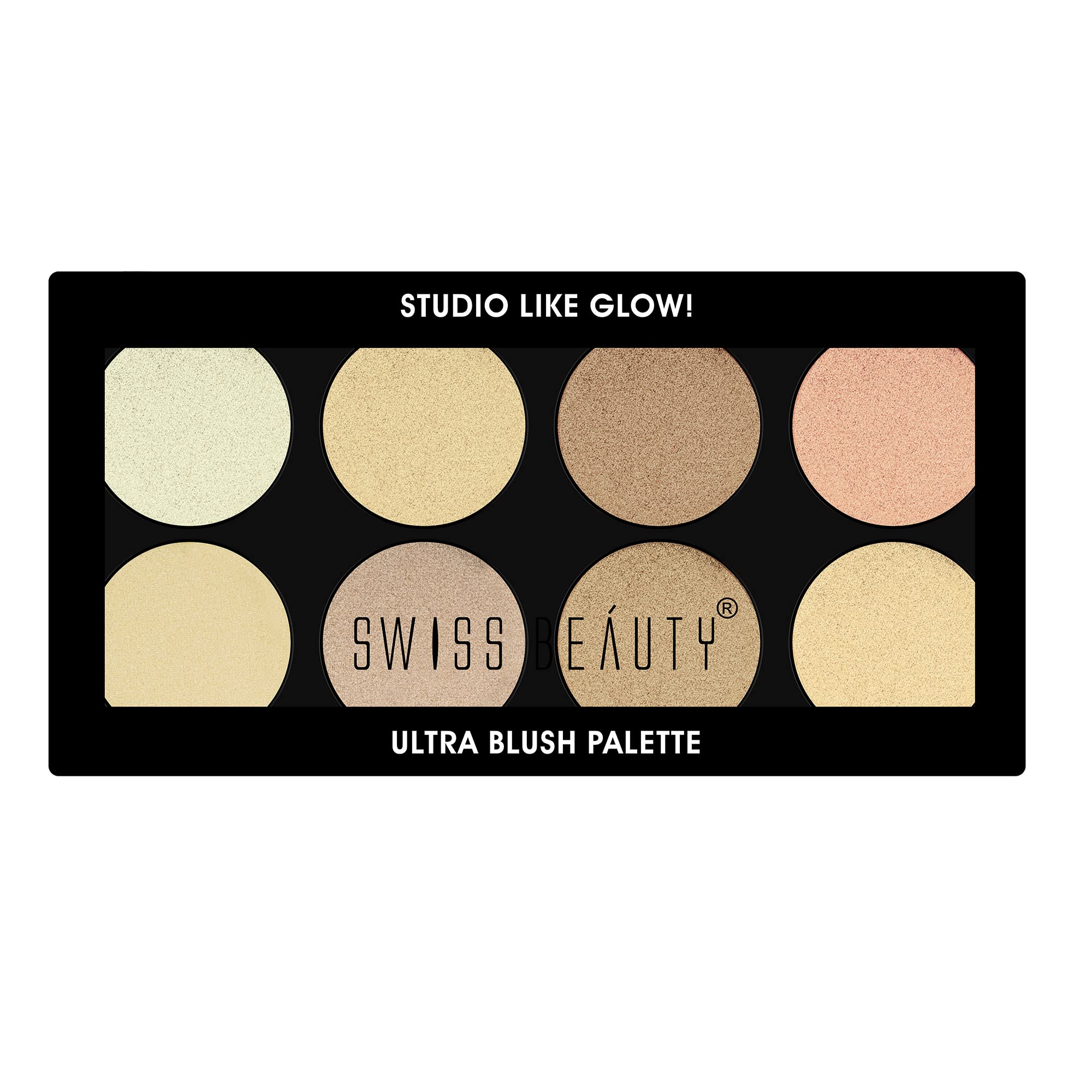 SWISS BEAUTYUltra Blush Palette With Highly Blendable Shades | Pigmented Blusher For A Natural Flush | Shade-5, 16Gm|