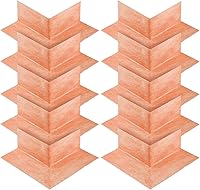 CRIDENG 10pcs Waterproof Polyethylene Seamless Outside Corner Membranes for Showers, Bathrooms, Kitchens & Steam Rooms