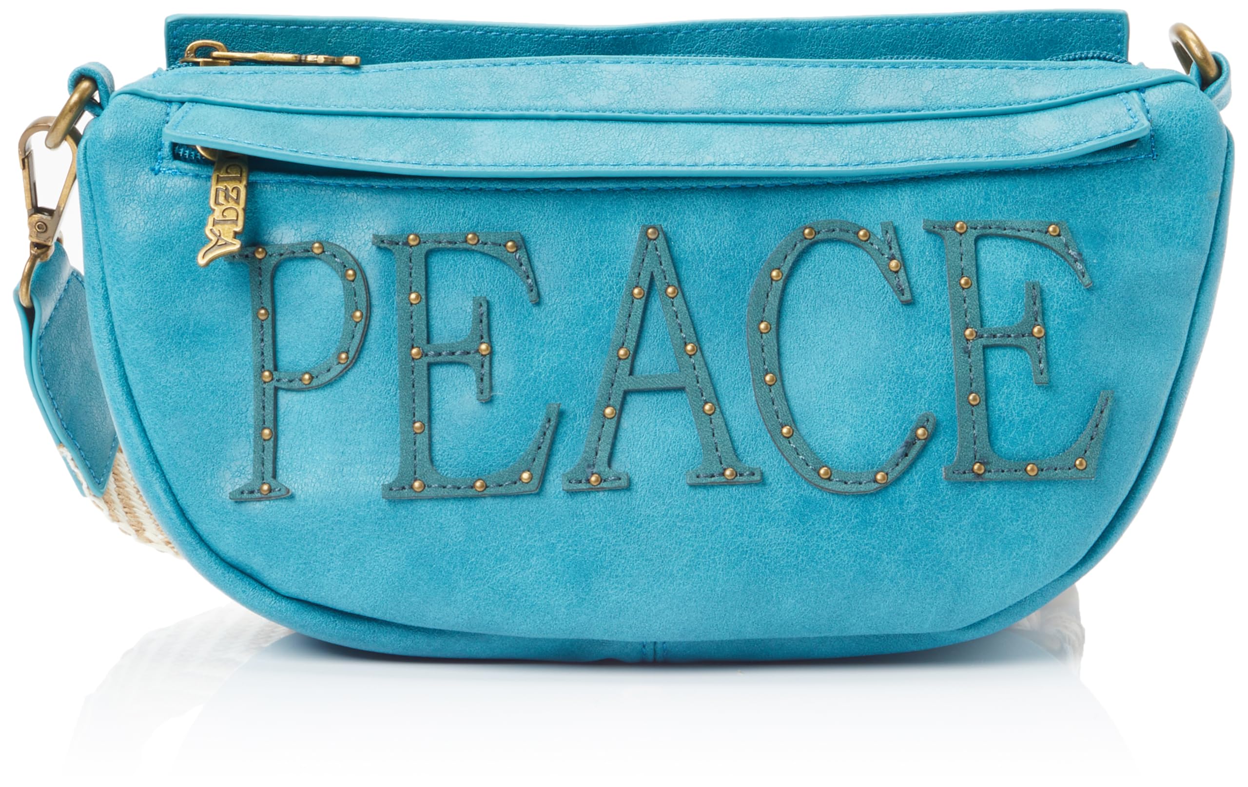 ZITHA Women's Crossbody Crossover Body Bag, Aqua, One Size