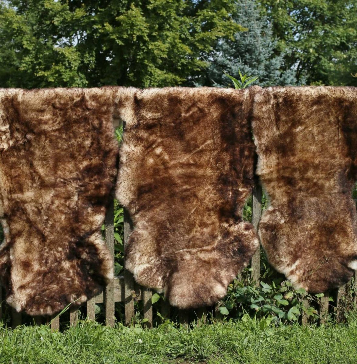 Lammfell Stracciatella Geschoren, 100–110 Cm – Echtes Merino Schaffell, Kuschelig & ökologisch Gegerbt | Teppich Oder Sitzunterlage