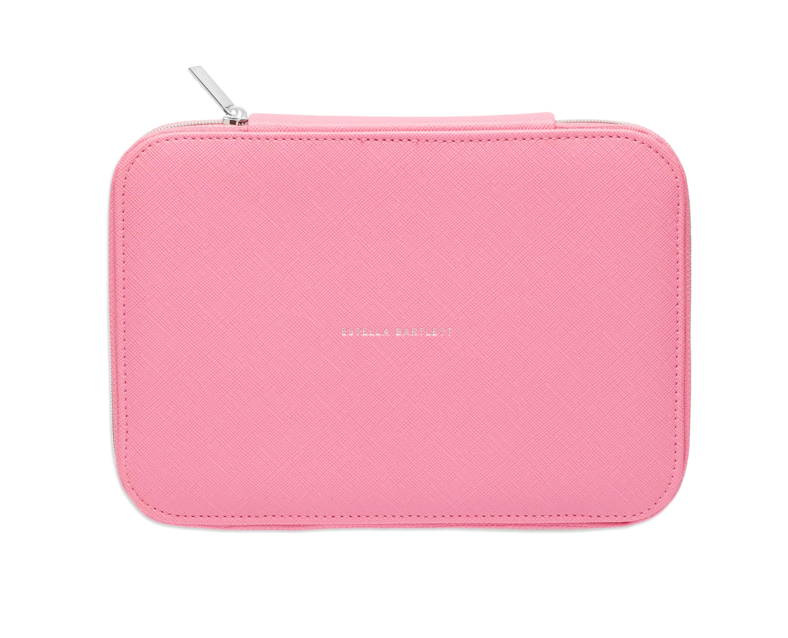 Estella Bartlett Pink Saffiano Book Shape Jewellery Box