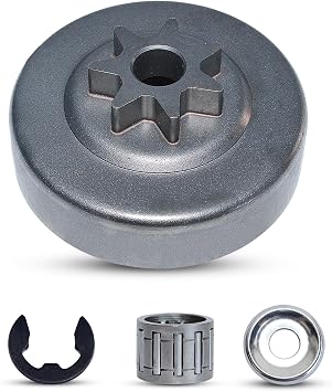 3/8" 7T Cluch Drum Sprocket Bearing Washer Clip Kit for STIHL MS311 MS391 029 MS290 MS310 MS390 Chainsaw Replacement Parts Tune Up Kit Replace 1140 640 2000 1125 640 2004