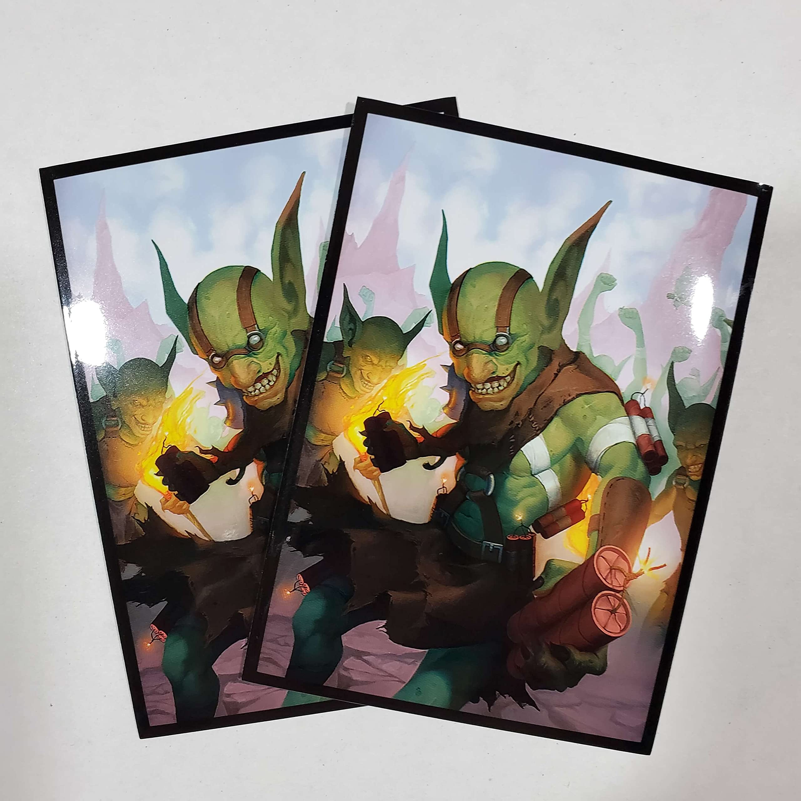 Krazz - Goblin Bomber - 100 Card Sleeves (FN4S)