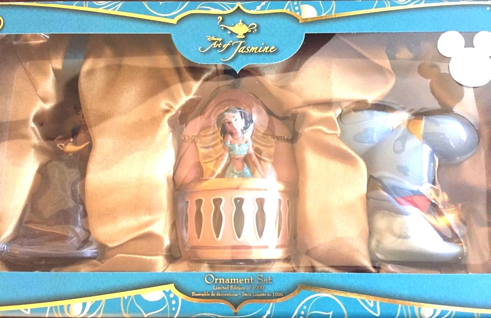 Jasmine Ornament Set D23 le cadeau inoubliable pour les passionnés de l'univers Disney