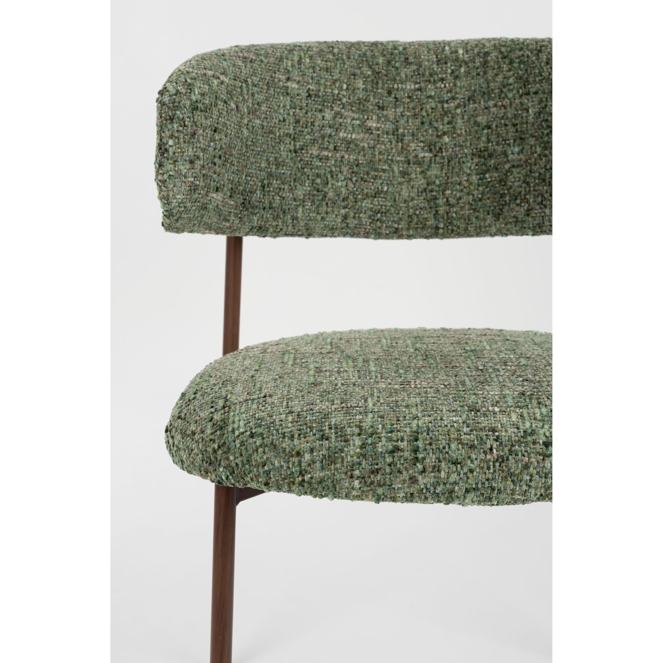 Claes Esszimmerstuhl Grün - 2 er Set