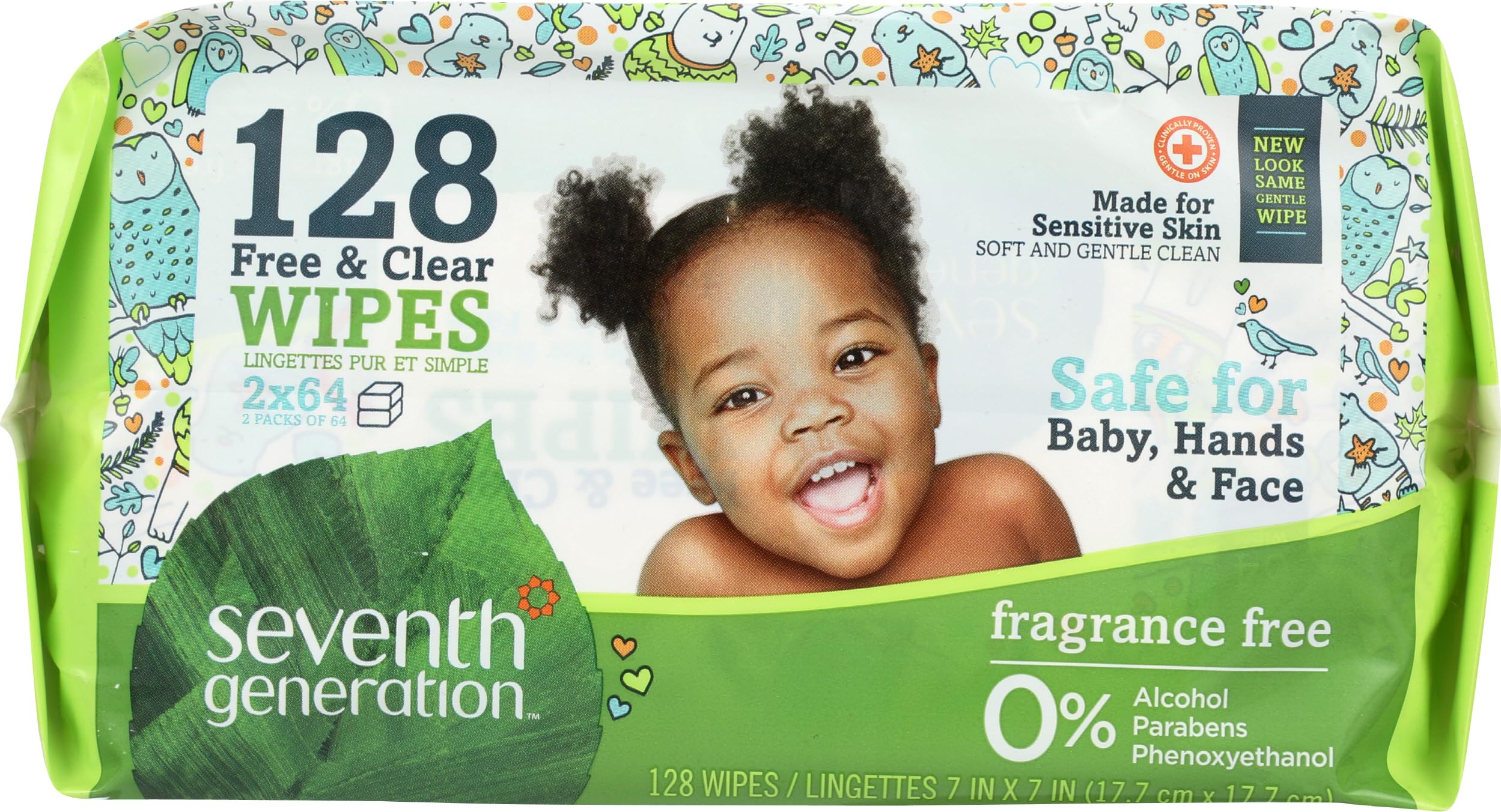 Amazon.com: Seventh Generation, Baby Wipes, Unscented and