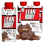 Labrada Lean Body Ready-to-Drink Chocolate Shake, 20g Protein, Whey Blend, 0 Sugar, Gluten Free, 22 Vitamins & Minerals, (Recyclable Carton & Lid - Pack of 4)