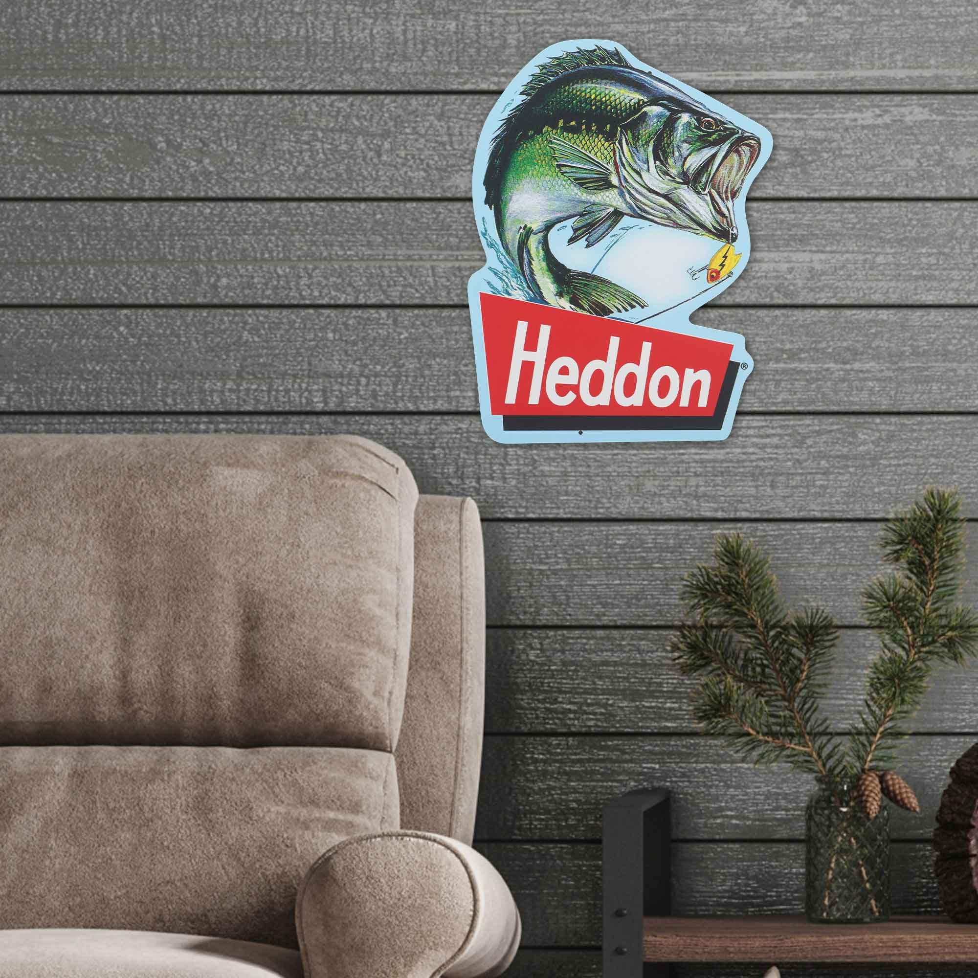 Amazon.com: Heddon Fish Metal Sign - Vintage Fishing Wall Amazon.com: Heddon Fish Metal Sign - Vintage Fishing Wall