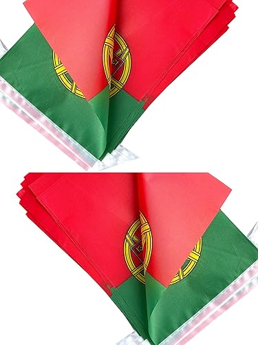 Vista 29 de ZXvZYT Cadena de bandera haitiana de Haití, pequeñas mini banderines de Haití, para gran apertura, eventos deportivos nacionales, decoraciones